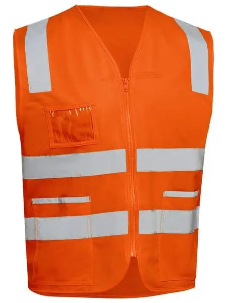 Bisley Taped Hi Vis Safety Vest BV0341T Bisley Workwear